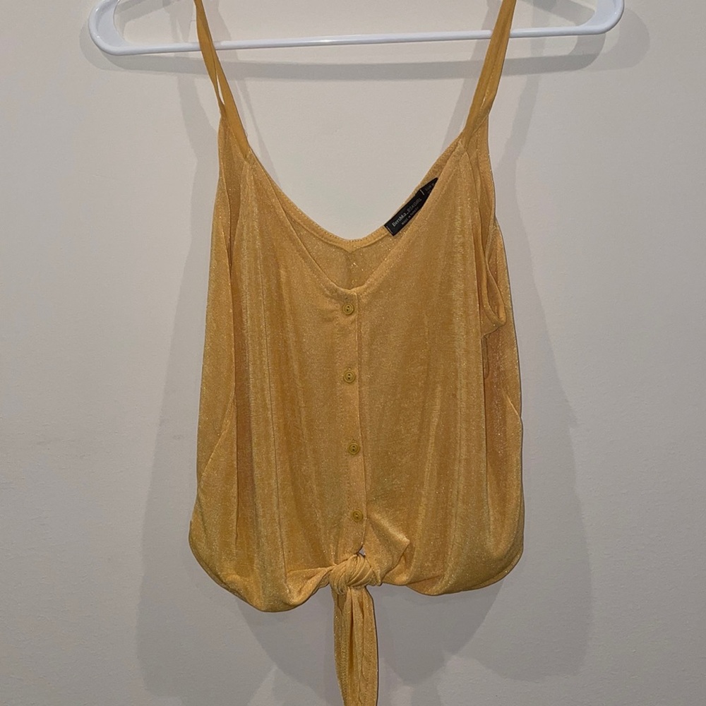 Yellow tank top
